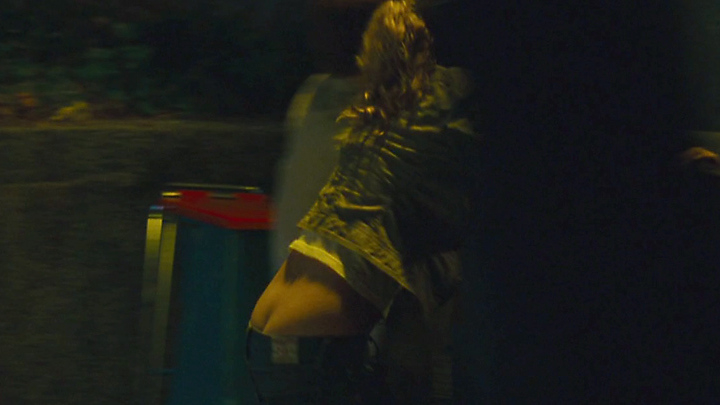 AnnaLynne McCord Nude in Day of the Dead. Butt, butt peeking out, buttcrack. 683110