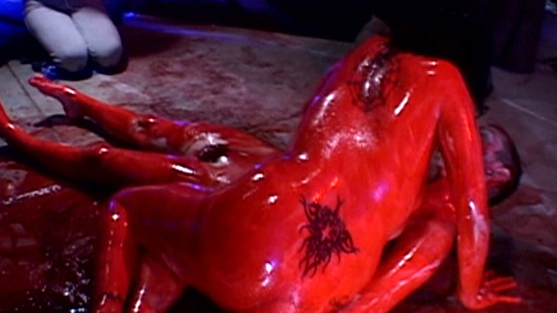 Female Initiate from Satan's Cannibal Holocaust Naked. Butt, back exposed, black hair. 644615