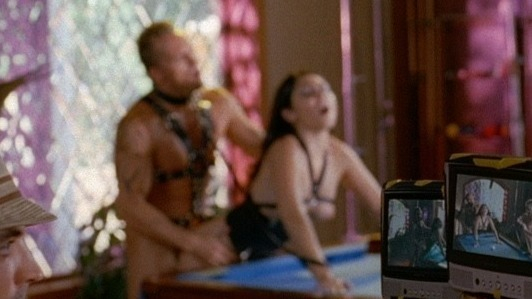 Nudes of Herself from Entourage. Breasts, BDSM, black leather boots. 766788