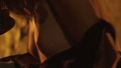 Fran from Dark Hearts Naked. Breasts, car, kissing. 739571
