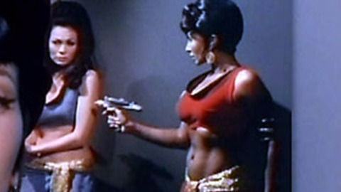 Hottest Lt. Uhura Scenes. Sexy, SFW, black wig. 815757