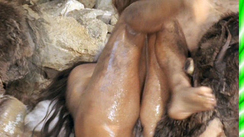 Aruna Shields in Ao, le dernier Néandertal (2010) Breasts Butt Bush Black And Gray Hair Breasts 703125