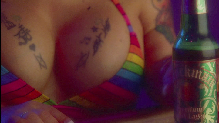 Sexiest Scenes of Rainbow Sprite from I Hope They Serve Beer in Hell. Sexy, SFW, Tattoos. 698879