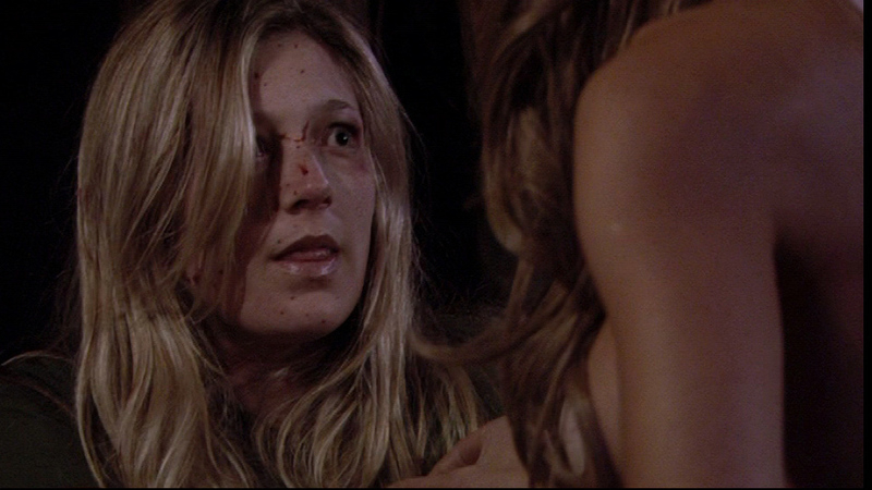 Sexiest Scenes of Erika Moore from War Wolves. Sexy, blonde, blood. 672491