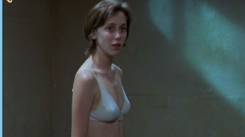 Sexiest Michela Noonan Scene in Strange Fits of Passion. Underwear, SFW, white bra. 645511