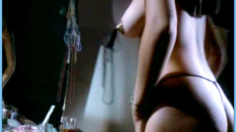 Hottest Melon Knee / Stripper with Pasties Scenes. Thong, Sexy, black g-string, nipple tassels. 548631