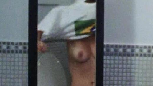 Carolina Crescentini Nude in 20 Cigarettes. Breasts, bathroom, in mirror. 716068