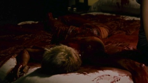 Samaire Armstrong Nude as Jenny. Butt, bed, blood. 821840