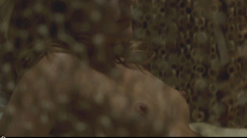 Hanna Hall Nude as Judith Myers. Breasts, hard nipples, laying in bed. 686330