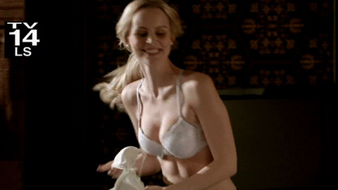 Helena Mattsson in The Defenders (2010-2011) Underwear Blonde Cleavage 689072