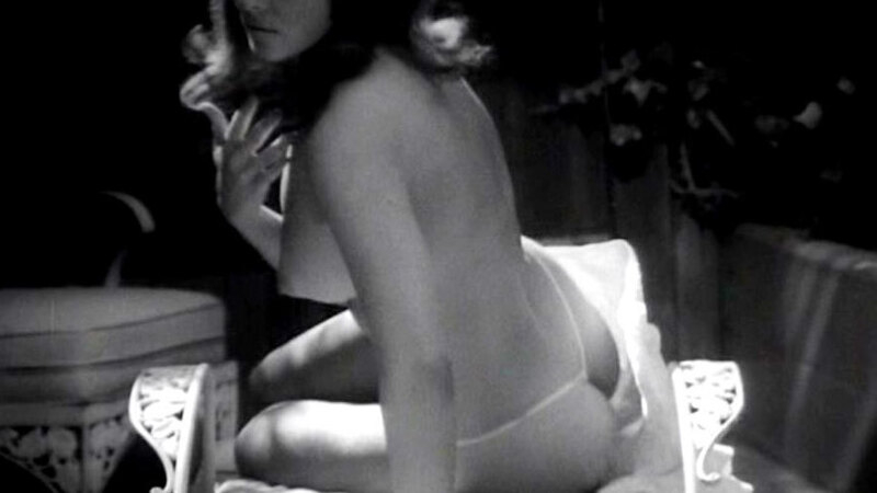 Elizabeth Bing Nude as Laura. Breasts, Thong, black and white, left breast. 646682