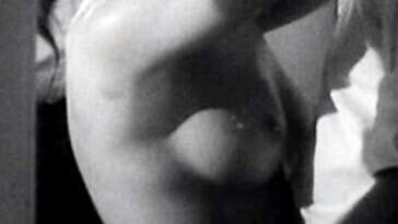 Elizabeth Bing Nude in Run Swinger Run!. Breasts, black and white, fully clothed man. 646684