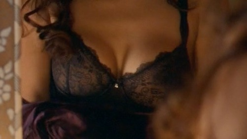 Hottest Moran Atias Scene in Tyrant. Underwear, SFW, alligator necklace. 745898