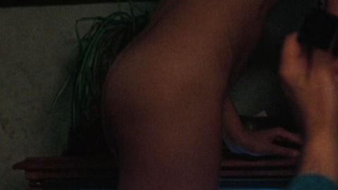 Katherine Waterston in Inherent Vice (2014) Butt Back Exposed Black Hair 762669