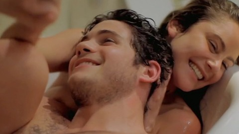 Amanda Brooks in This Thing with Sarah (2013) Breasts Bathroom Breasts 739175