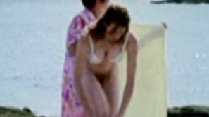 Fiona from L' Iceberg Naked. Bush, Underwear, beach, bottomless. 647243