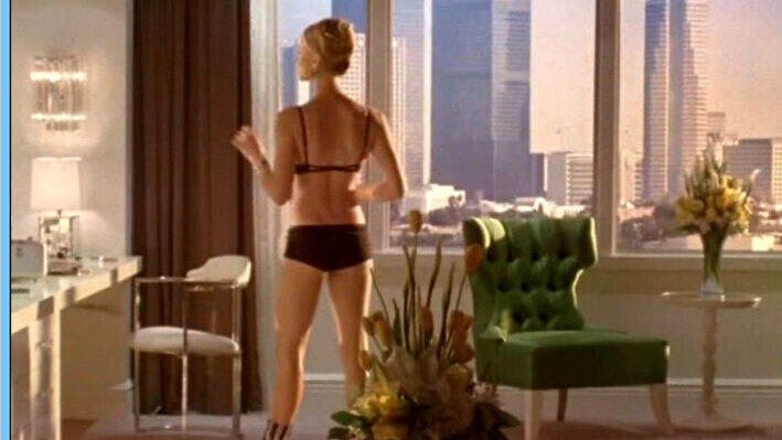 Hottest Sarah Walker Scenes. Underwear, SFW, black bra. 665229
