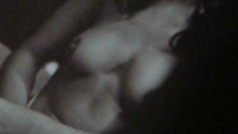 Grace Mills Naked in Exorcism. Breasts, black and white, brunette. 822895