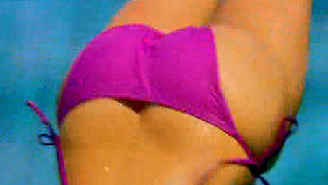 Keeping Up with the Kardashians's Sexiest Scenes with Kim Kardashian. Bikini, SFW, back exposed. 700164