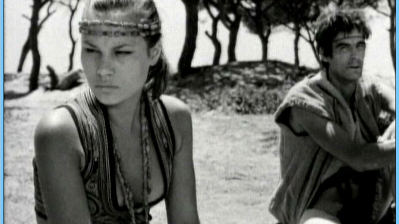 Hottest Eleni Prokopiou Scene in Young Aphrodites. Sexy, SFW, black and white. 647654