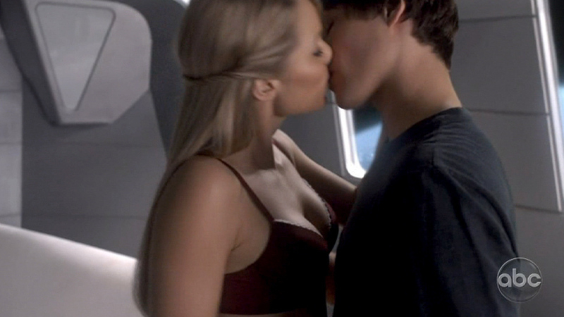 V's Sexiest Scenes with Laura Vandervoort. Underwear, SFW, blonde. 683958