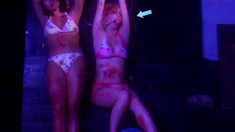 Sexiest Victoria Lee Scene in Experiment in Torture. Bikini, SFW, ball gag. 646717