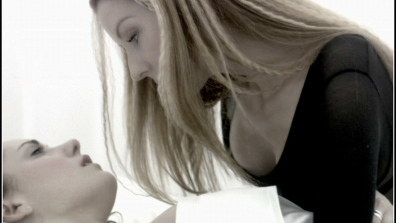 The Last Sect's Sexiest Scenes with Deborah Odell. Sexy, Lesbian, SFW, black top. 647928
