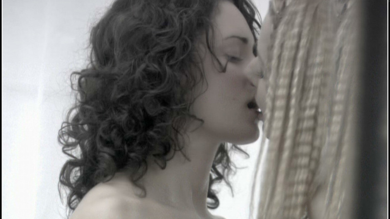 Sexiest Natalie Brown Scene in The Last Sect. Sexy, Lesbian, blonde, brunette. 647929