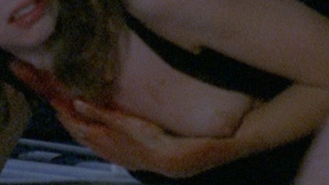 Mary Sellers in StageFright (1987) Breasts Breast Out Of Dress Breasts 747410