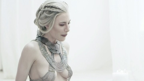 Hottest Stahma Tarr Scenes. Sexy, SFW, beaded outfit. 744639