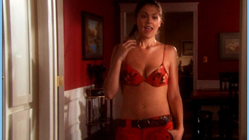 Aliens in America's Sexiest Scenes with Lindsey Shaw. Underwear, SFW, belly button piercing. 665406