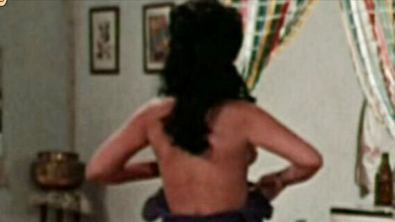 Cannibal Man's Sexiest Scenes with Vicky Lagos. Sexy, back exposed, sideboob. 638388