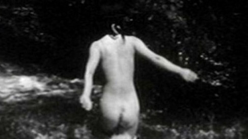 Junko Miyazono Nude in Female Demon Ohyaku. Butt, back exposed, black and white. 648646