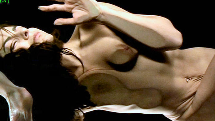 Audrey Dana Nude as Agathe. Breasts, Butt, back exposed, belly button piercing. 713630