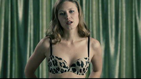 Tereza Srbová in 360 (2012) Underwear Leopard Print Bra Posing 718552