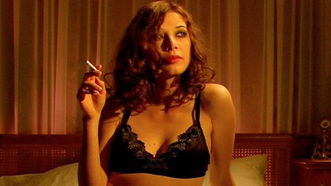 Alexandra Pirici in Youth Without Youth (2007) Underwear Black Lingerie Brunette 726776