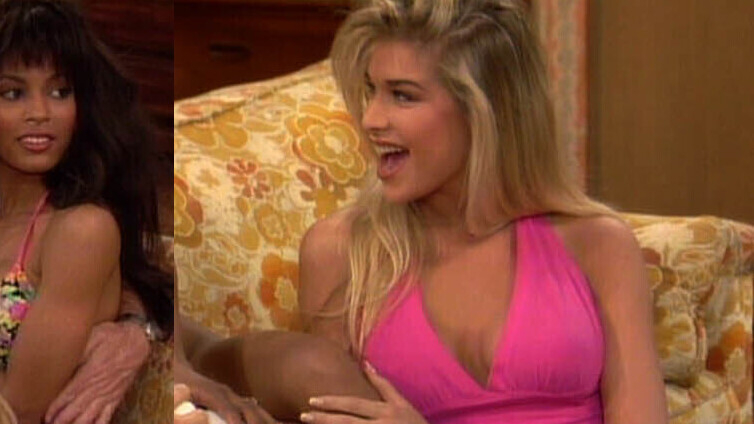 Married... with Children's Sexiest Scenes with Renee Tenison. Sexy, SFW, blonde. 658188