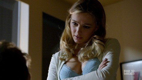 Hottest Bojana Novakovic Scene in Rake. Underwear, arms crossed, blonde. 734276