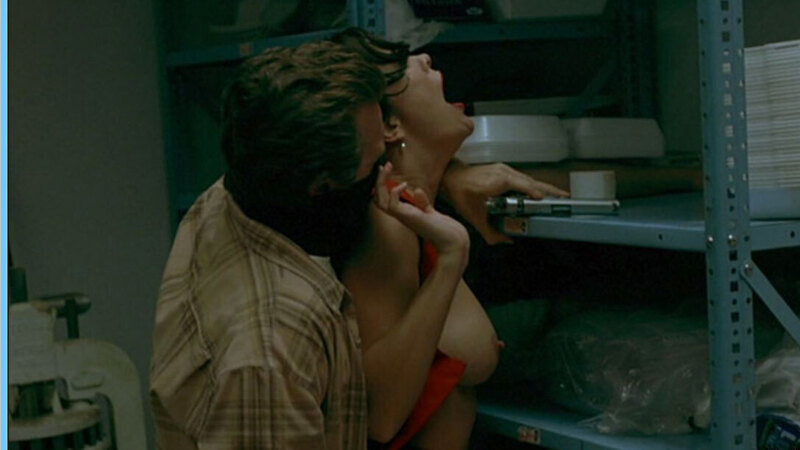 Anne Noble from Living & Dying Naked. Breasts, gun, mugging. 569879