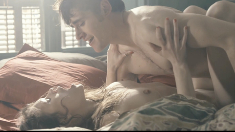 Astrid Bergès-Frisbey Naked in The Sex of the Angels. Breasts, brunette, couple. 724501