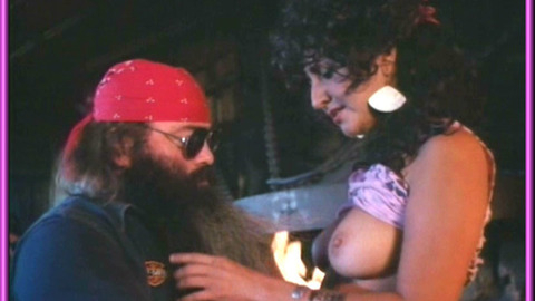 Christina Garcia in Surf Nazis Must Die (1987) Breasts Biker Black Hair 710929