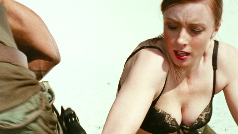 Hottest Fiona Glascott Scene in The Deal. Underwear, SFW, black bra. 649922