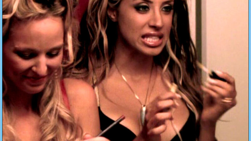 Hottest Brittany Scenes. Underwear, applying makeup, black bikini. 671643