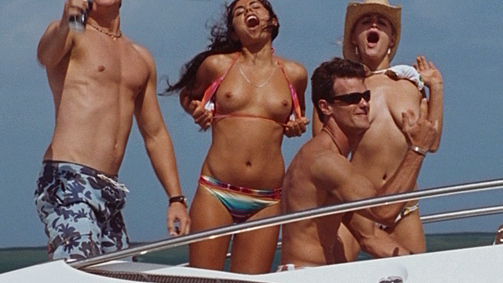 Ashley Cheadle Naked in Fool's Gold. Breasts, boat, brunette. 672055