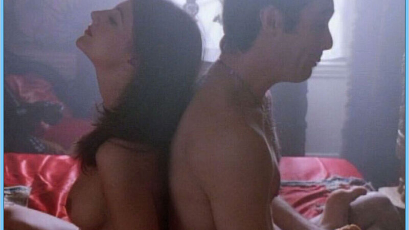 Kimberly Cowell Nude in Tales from the Crypt. Breasts, brunette, couple in bed. 654250
