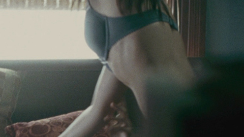 Briana Evigan in Sorority Row (2009) Underwear Couple Green Bra 681174