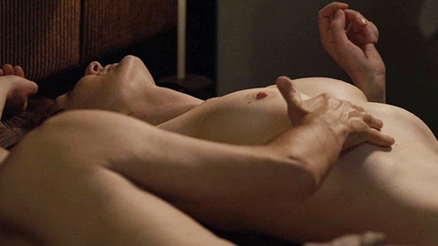 Corinne Masiero in Louise Wimmer (2012) Breasts Breasts Couple In Bed 720718
