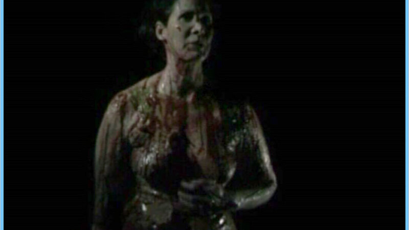 Beth / Demon Beth from Magus Naked. Breasts, black hair, bloody. 650471