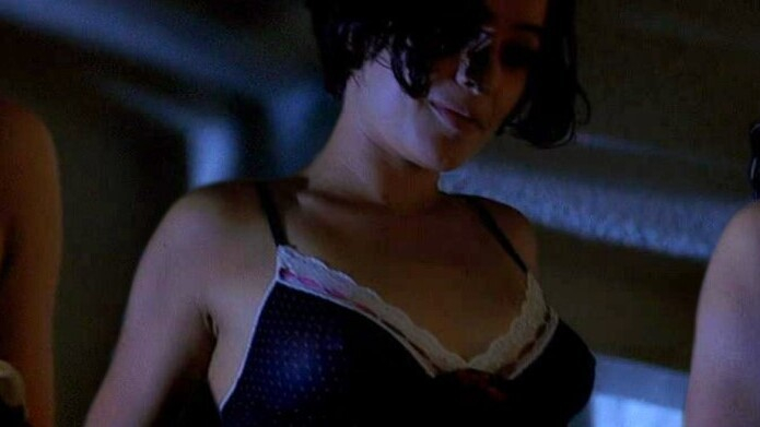 Sexiest Audrey Marion Scenes. Sexy, black hair, black top. 568678
