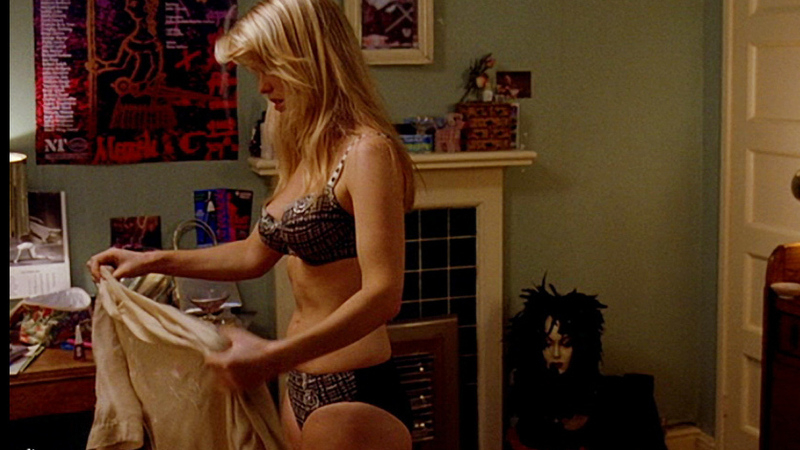Sexiest Alice Eve Scene in Starter for 10. Underwear, SFW, black lingerie. 674959